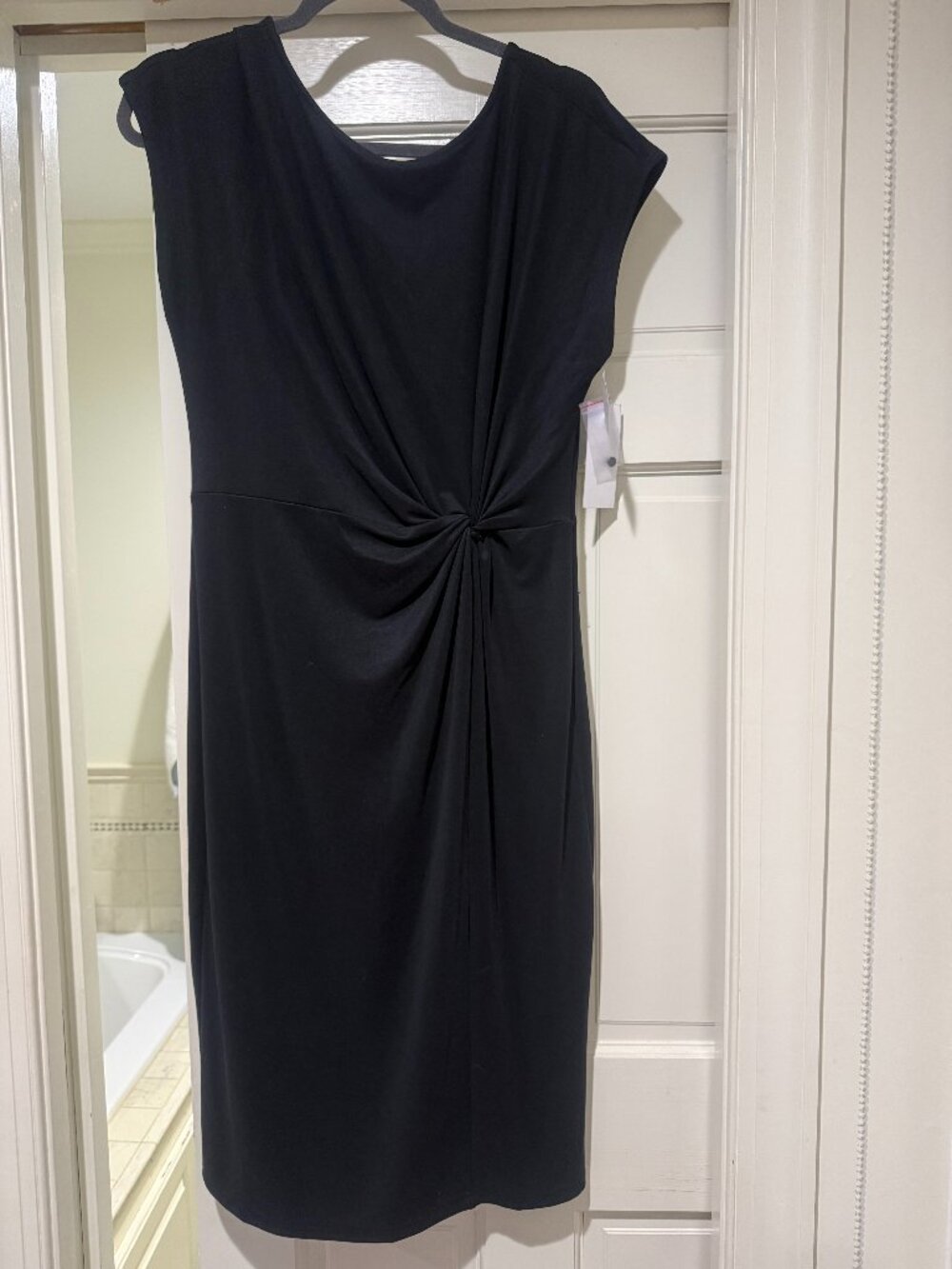 NWT Nordstrom Rack Side Knot Modal Blend Midi dress Sz Medium